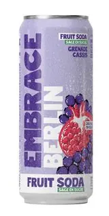 Fruit Soda sage en sucre grenade/cassis - Berlin, Embrace (33 cl)
