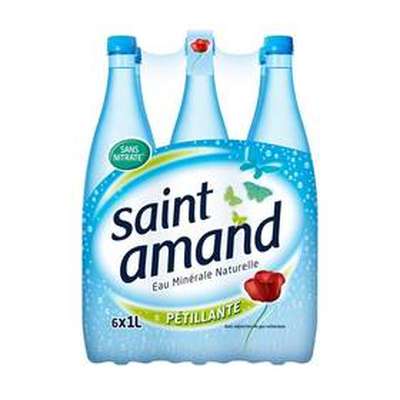 Pack de Saint Amand pétillante (6 x 1 L)