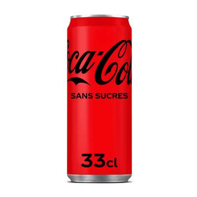 Coca-Cola Zéro sans sucres (33 cl)