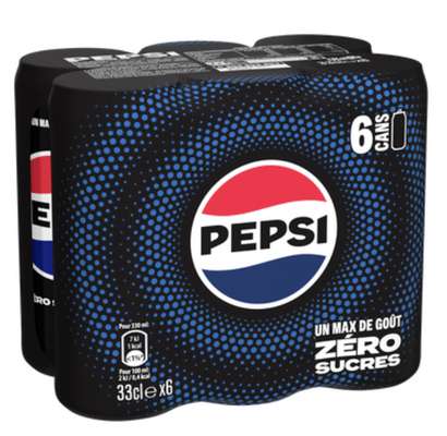 Pack de Pepsi Zero (6 x 33 cl)