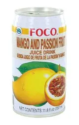 Boisson à la mangue et passion, Foco (35 cl)