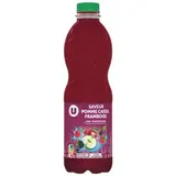 Boisson aux fruits pomme cassis et framboise, U (1 L)