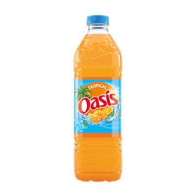 Boisson aux fruits Tropical, Oasis (1,5 L)