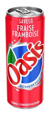 Oasis Fraise Framboise (33 cl)