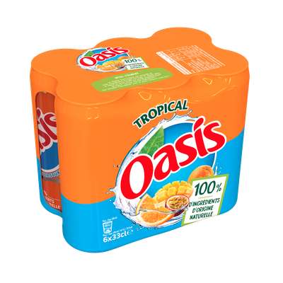 Pack d'Oasis Tropical (6 x 33 cl)