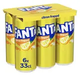 Fanta Citron frappé (6 x 33 cl)