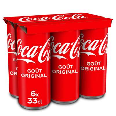 Pack de Coca-Cola (6 x 33 cl)