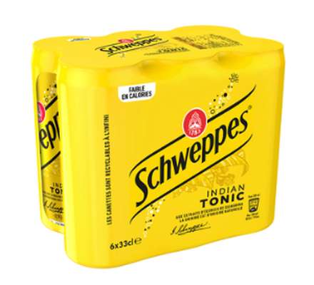 Pack de Schweppes Indian Tonic (6 x 33 cl)