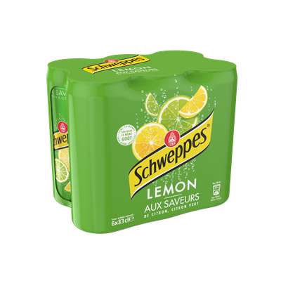Pack de Schweppes Lemon (6 x 33 cl)