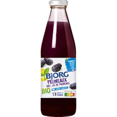 Jus de pruneaux d'Agen BIO, Bjorg (75 cl)