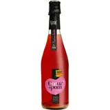 Pétillant de fruits à la pomme et aux framboises, Coeur de Pom' (75 cl)