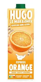 Jus d'Orange, Carotte et Gingembre, Hugo Le Maraîcher (1 L)