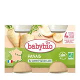 Petit pot panais du Val de Loire BIO - dès 4 mois, Babybio (2 x 130 g)