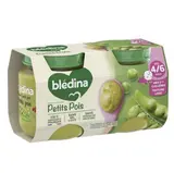 Petit pot petits pois - dès 4/6 mois, Blédina (2 x 130 g)