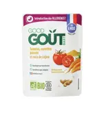 Tomates, carottes, polenta et noix de cajou BIO - dès 6 mois, Good Goût (190 g)