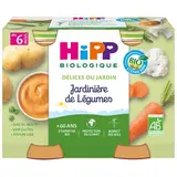 Délices du jardin jardinière de légumes BIO - dès 6 mois, Hipp (2 x 190 g)