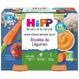 Mon diner bonne nuit risotto de légumes BIO - dès 8 mois, Hipp (2 x 190 g)