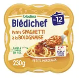 Blédichef assiette de petits spaghetti à la bolognaise - dès 12 mois,  Blédina (230 g)