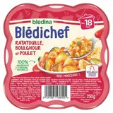 Blédichef assiette ratatouille boulghour et poulet - dès 18 mois, Blédichef (250 g)