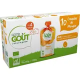Pack Jumbo Mangue BIO - dès 4 mois, Good Goût (10 x 120 g)
