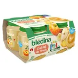 Pots cocktail de fruits - dès 6 mois, Blédina (4 x 130 g)