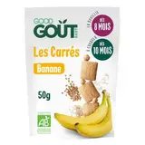 Carré banane BIO - Dès 8 mois, Good Goût (50 g)