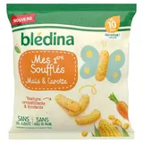 Mes 1ers Soufflés Mais & Carotte sans sel ajouté - dès 10 mois, Blédina  (20 g)
