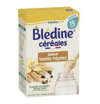 Blédine junior vanille et pépites de chocolat - dès 15 mois, Blédina (400 g)