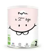 Lait infantile BIO - de 6 à 12 mois, Popote (Format compact - 400 g)