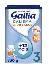 Lait de croissance Calisma 3 - dès 12 mois, Gallia  (830 g)