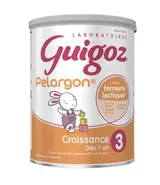 Lait de croissance  Pelargon - dès 12 mois, Guigoz  (780 g)
