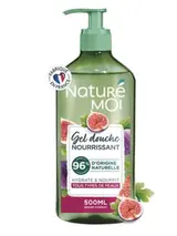 Gel douche nourrissant parfum figue de Provence, Nature Moi (500 ml)
