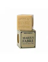 Savon de Marseille brut - blanc, Marius Fabre (200 g)