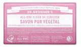 Pain de savon - Fleur de cerisier, Dr Bronner's (140 g)