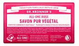 Pain de savon - Rose, Dr Bronner's (140 g)