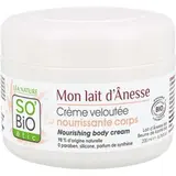 Crème velouté nourrissante corps Mon Lait d'Ânesse BIO, So'Bio Etic (200 ml)