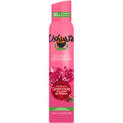 Déodorant spray à la grenade, Ushuaïa (200 ml)