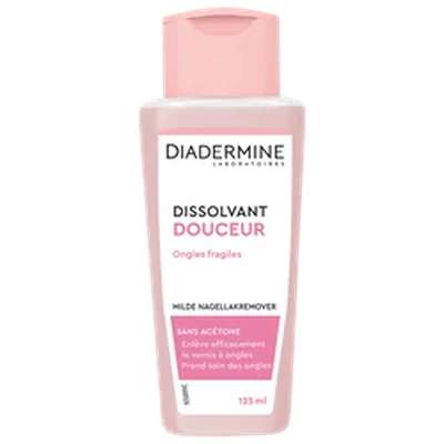 Dissolvant doux pour ongles, Diadermine (125 ml)