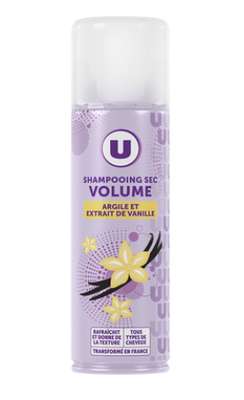 Shampooing sec volume tous types de cheveux, U  (150 ml)
