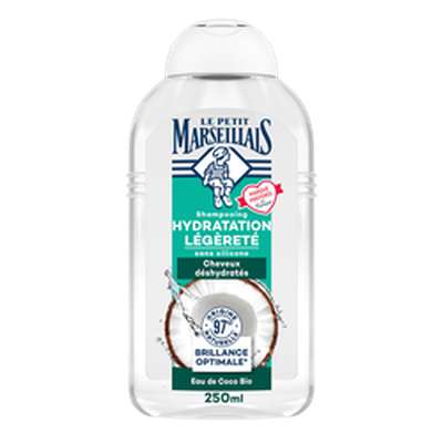 Shampooing hydratation infusion calendula et coco, Le Petit Marseillais (250 ml)