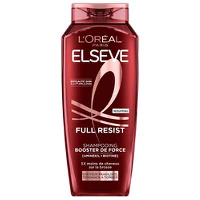 Shampoing booster de force cheveux cassants - Full Resist, Elseve (250 ml)