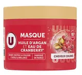 Masque huile d'argan et eau de Cranberry cheveux colorés, U (300 ml)