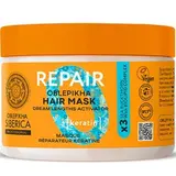 Masque Repair Kératine à l'argousier cheveux secs et abimés, Natura Siberica (300 ml)