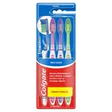 Brosse à dents multi-action souple Extra Clean, Colgate (x 4)