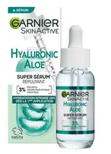 Sérum visage à l'acide hyaluronique & aloe vera, Garnier (30 ml)