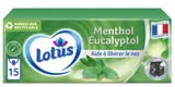 Mouchoirs Menthol, Lotus (x 15 étuis)