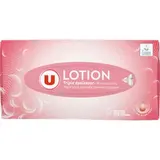 Mouchoirs 3 plis blanc lotion, U (x 90)