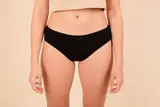 Culotte menstruelle flux normal en coton bio T40 - noire, JHO (x 1)