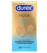 Préservatifs nude extra fins, Durex (x 10)