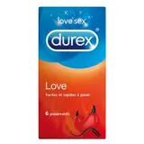 Préservatifs Love, Durex (x 6)